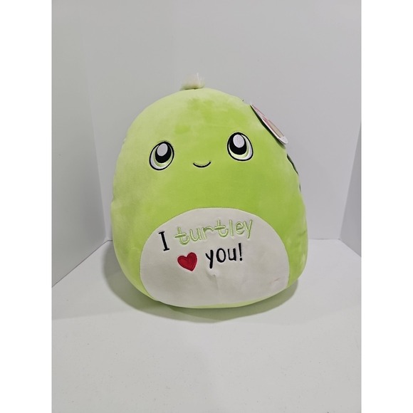 Squishmallows Other - Squishmallows HENRY The Turtle 12" Plush Valentines Day 2022 KellyToy Stuffed